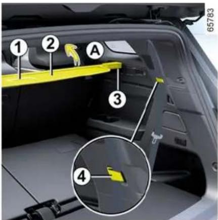 RENAULT Espace (2023) - Pokrov za prtljago - 1