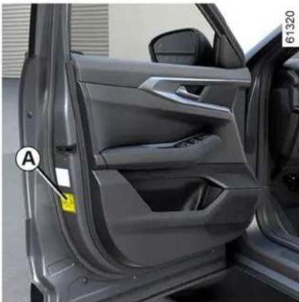 RENAULT Espace (2023) - Tlak v pnevmatikah - 1