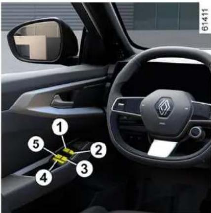 RENAULT Espace (2023) - Impulzni električni pomik stekel - 1