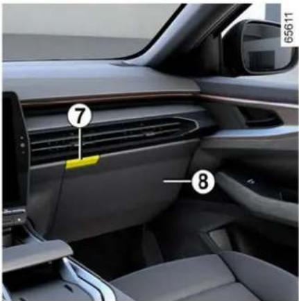RENAULT Espace (2023) - ODLAGALNA MESTA POTNIŠKEGA PROSTORA, OPREMA - 1