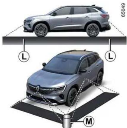 RENAULT Espace (2023) - Vožnja ali vzvratna vožnja proti štrlečemu predmetu - 1