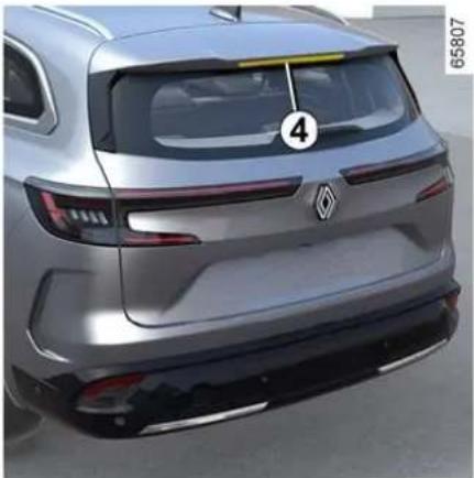 RENAULT Espace (2023) - ŽAROMETI, LUČI: ZAMENJAVA ŽARNIC - 1