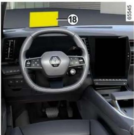 RENAULT Espace (2023) - POTOVALNI RAČUNALNIK - 1