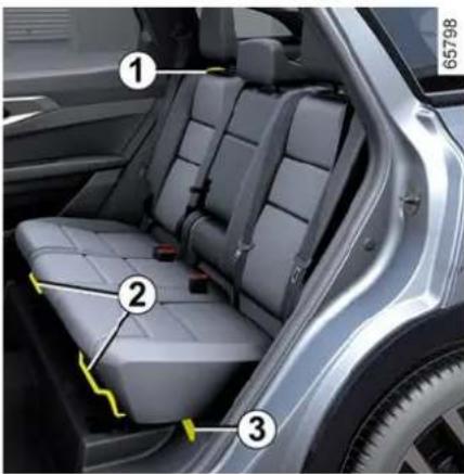 RENAULT Espace (2023) - Zadnja sedežna klop - 1