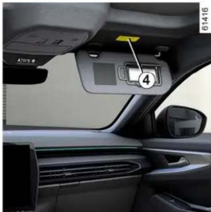 RENAULT Espace (2023) - ŽAROMETI, LUČI: ZAMENJAVA ŽARNIC - 3