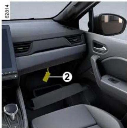 RENAULT Captur (2024) - ŽAROMETI, LUČI: ZAMENJAVA ŽARNIC - 2