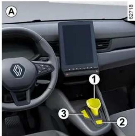 RENAULT Captur (2024) - Prestavljanje v vzvratno prestavo - 1