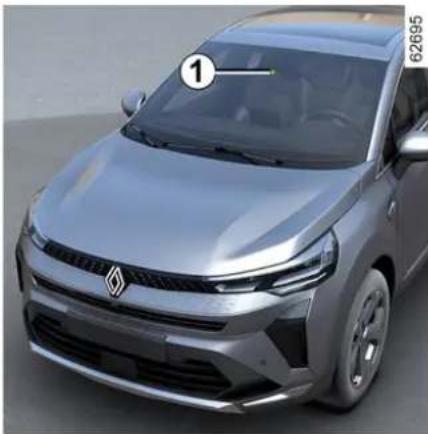 RENAULT Captur (2024) - Zaznavanje prometnih zna- kov - 1