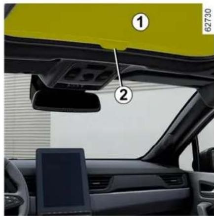 RENAULT Captur (2024) - Strešno okno z električnim upravljanjem - 1