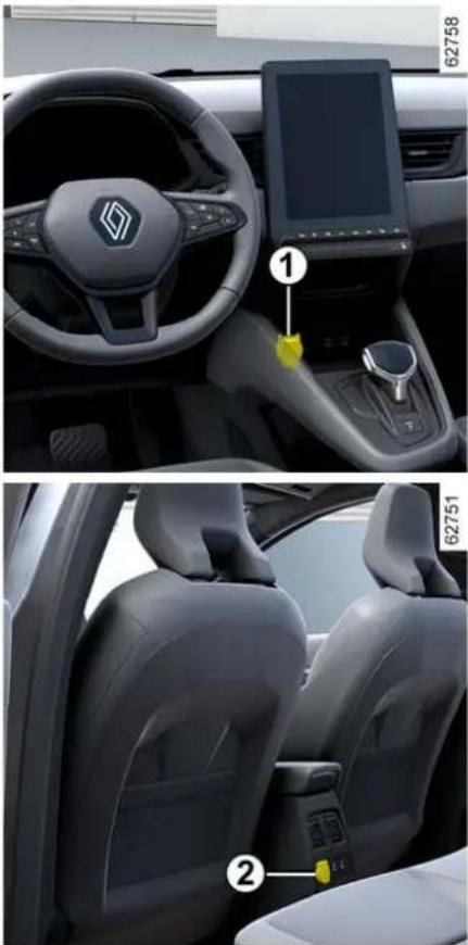 RENAULT Captur (2024) - OPREMA POTNIŠKEGA PROSTORA - 1
