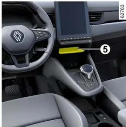 RENAULT Captur (2024) - ODLAGALNA MESTA POTNIŠKEGA PROSTORA, OPREMA - 3