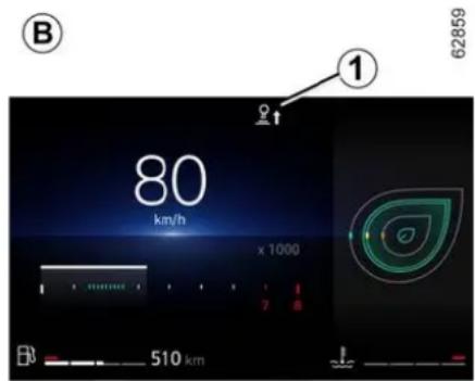 B 80 km/h x 1000 1 7 8 62859 510 km