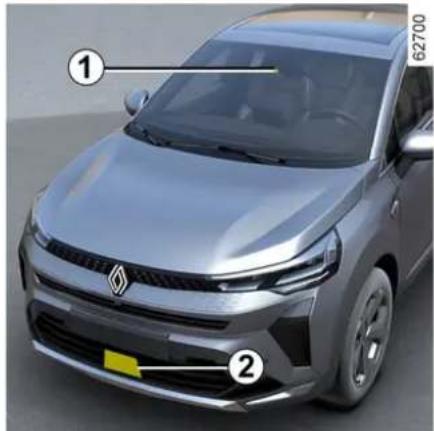 RENAULT Captur (2024) - DODATNE FUNKCIJE ZA POMOČ PRI VOŽNJI - 1