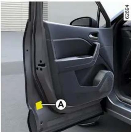 RENAULT Captur (2024) - Tlak v pnevmatikah - 1