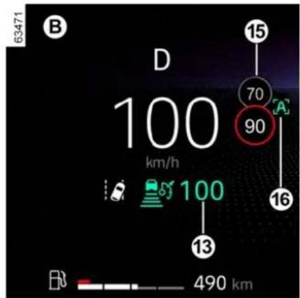 63471 B D 100 km/h 15 70 90 [A] 16 13 100 490 km