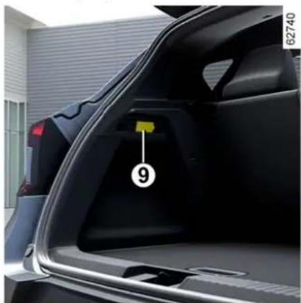 RENAULT Captur (2024) - OPREMA POTNIŠKEGA PROSTORA - 1