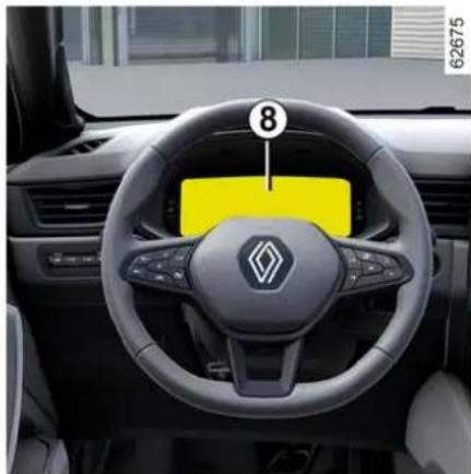 RENAULT Captur (2024) - OPOZORILNIK IZGUBE TLAKA V PNEVMATIKAH - 1