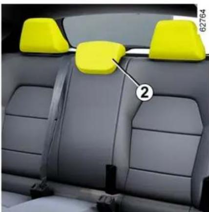 RENAULT Captur (2024) - Ponovna namestitev vzglavnika - 1