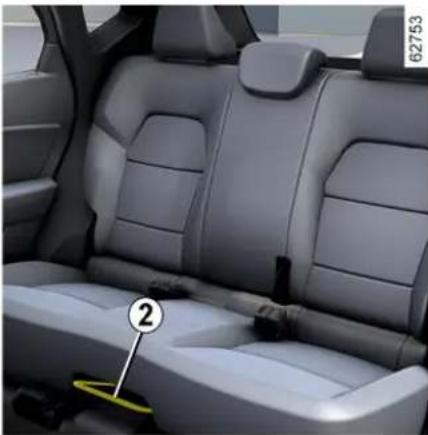 RENAULT Captur (2024) - Preklop naslonjala - 3