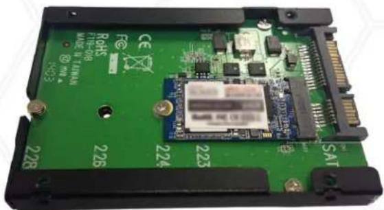 Addonics 2.5" M2 (NGFF) - Installation - 3