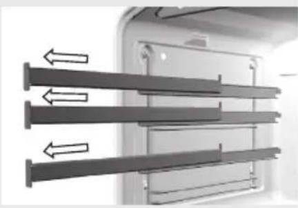 GORENJE BO53CLB - Udhëzuesit tërheqës teleskopik (varësisht nga modeli) - 1
