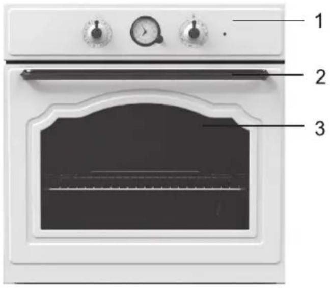 GORENJE BO53CLB - PËRSHKRIMI I APARATIT - 1