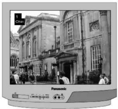 PANASONIC TC-14S3RL - USING A VCR AND SATELLITE RECEIVER - 6