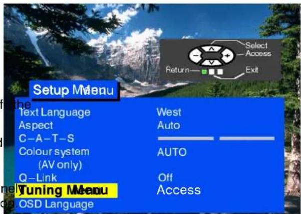 PANASONIC TX-21CK1FB - OSD Language - 3