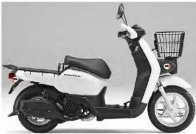 Honda Benly 50 (2016) - カラー写真とカラーラベルのご利用方法 - 5