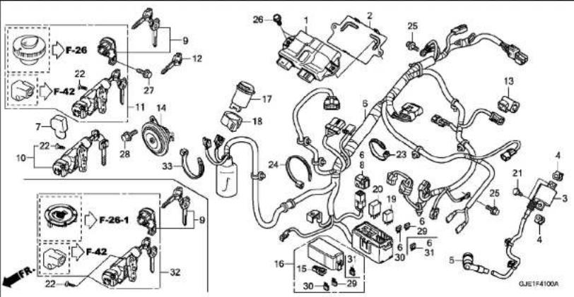Honda Benly 50 (2016) - フューエルホース/チューブとビニールチューブ、および一般用チューブの使用について - 102