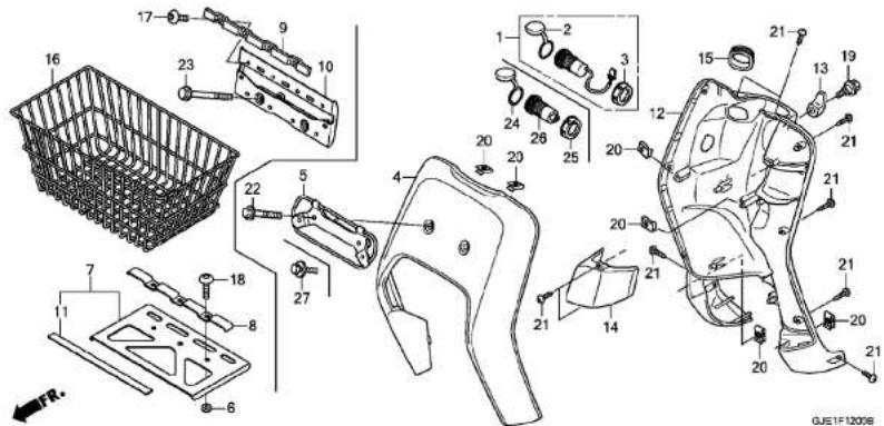 Honda Benly 50 (2016) - フューエルホース/チューブとビニールチューブ、および一般用チューブの使用について - 70
