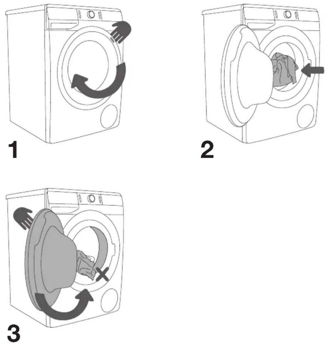 GORENJE WA744 - HAPI 2: PËRGATITJA E PROCESIT TË LARJES - 3