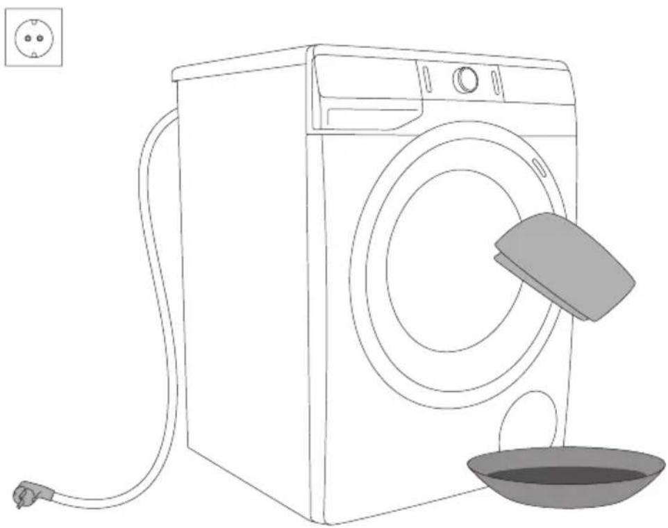 GORENJE WA744 - PASTRIMI I PJESËS SË JASHTME TË MAKINËS LARËSE - 1