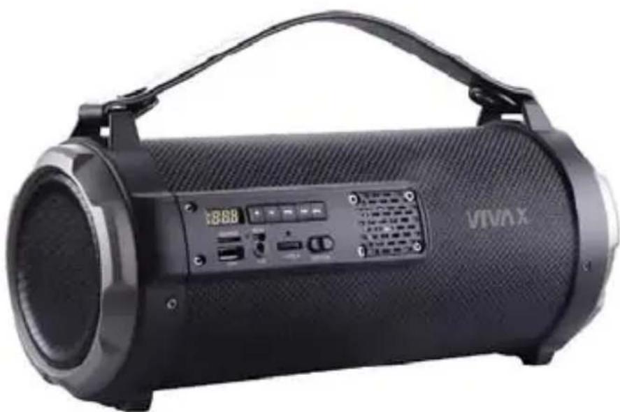 Vivax BS-101 red - Bluetooth/MP3 Reproduktor sa FM Radiom - 1