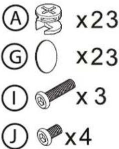 A x23 G x23 I x 3 J x4