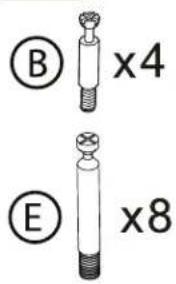B x4 E x8