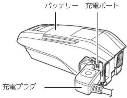 バッテリー 充電ポート 充電プラグ