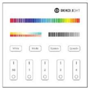 DEKOLDIGHT White Mode Speed+ Speed+ 1 2 3 4 A1 1 2 3 4