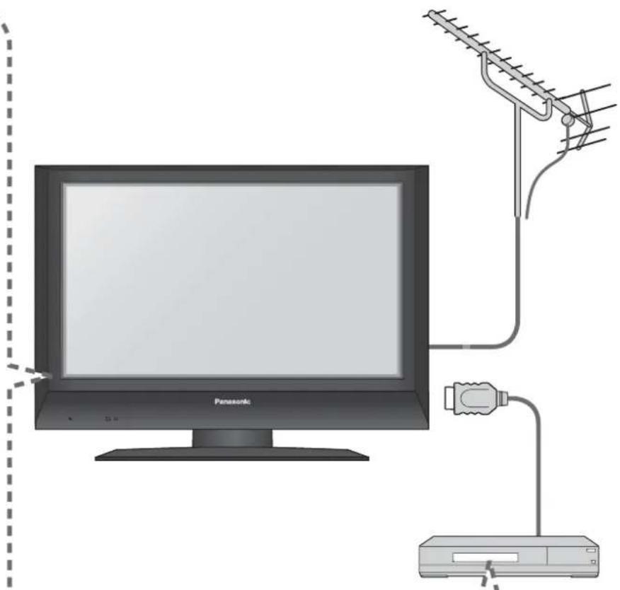 PANASONIC Viera TX-26LE7F - The LCD panel moves slightly when it is pushed with a finger Clattered sound might be heard - 1