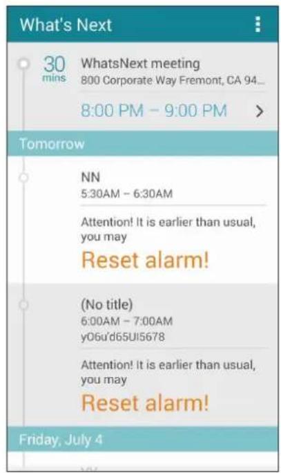 ASUS ZenFone 5 A502CG - Start event alert - 1