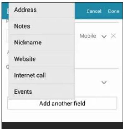 ASUS ZenFone 5 A502CG - Adding an event to a VIP contact - 2