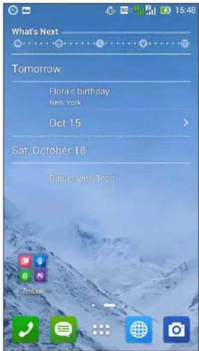ASUS ZenFone 5 A502CG - Getting event reminders - 1