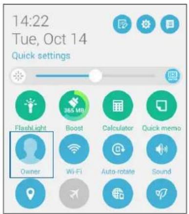 ASUS ZenFone 5 A502CG - Setting up your profile - 1
