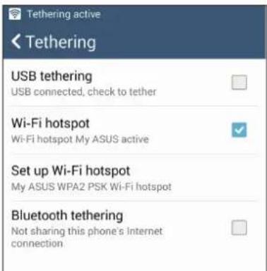 ASUS ZenFone 5 A502CG - Wi-Fi Hotspot - 3