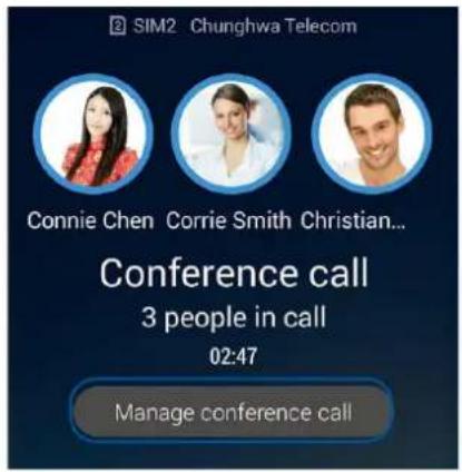 ASUS ZenFone 5 A502CG - Managing a conference call - 1