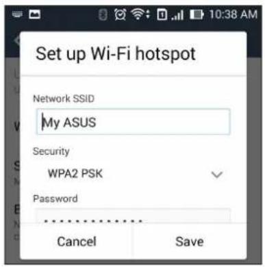 ASUS ZenFone 5 A502CG - Wi-Fi Hotspot - 2