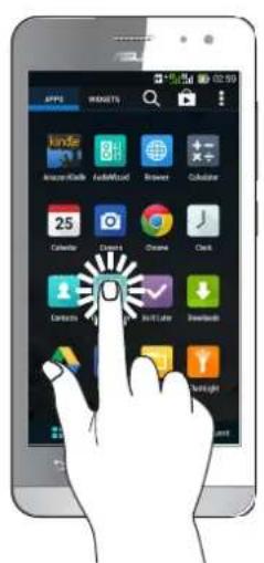 ASUS ZenFone 5 A502CG - Launching apps or selecting items - 1
