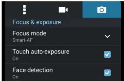 ASUS ZenFone 5 A502CG - Focus & exposure - 1