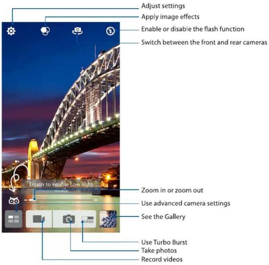 ASUS ZenFone 5 A502CG - Camera home screen - 1