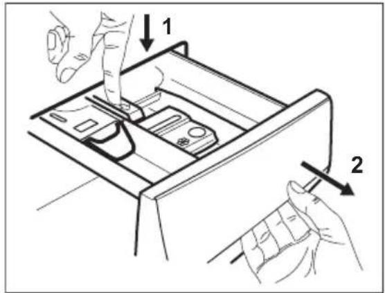 ELECTROLUX EW6F9452E - Yuyucu vasitə paylayıcısının təmizlənməsi - 1